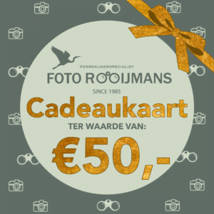 €50,- Tegoedbon (Vijftig Euro) – Foto Rooijmans