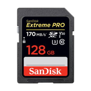 SanDisk 128GB SD Extreme Pro UHS-I U3 V30 170MB/s